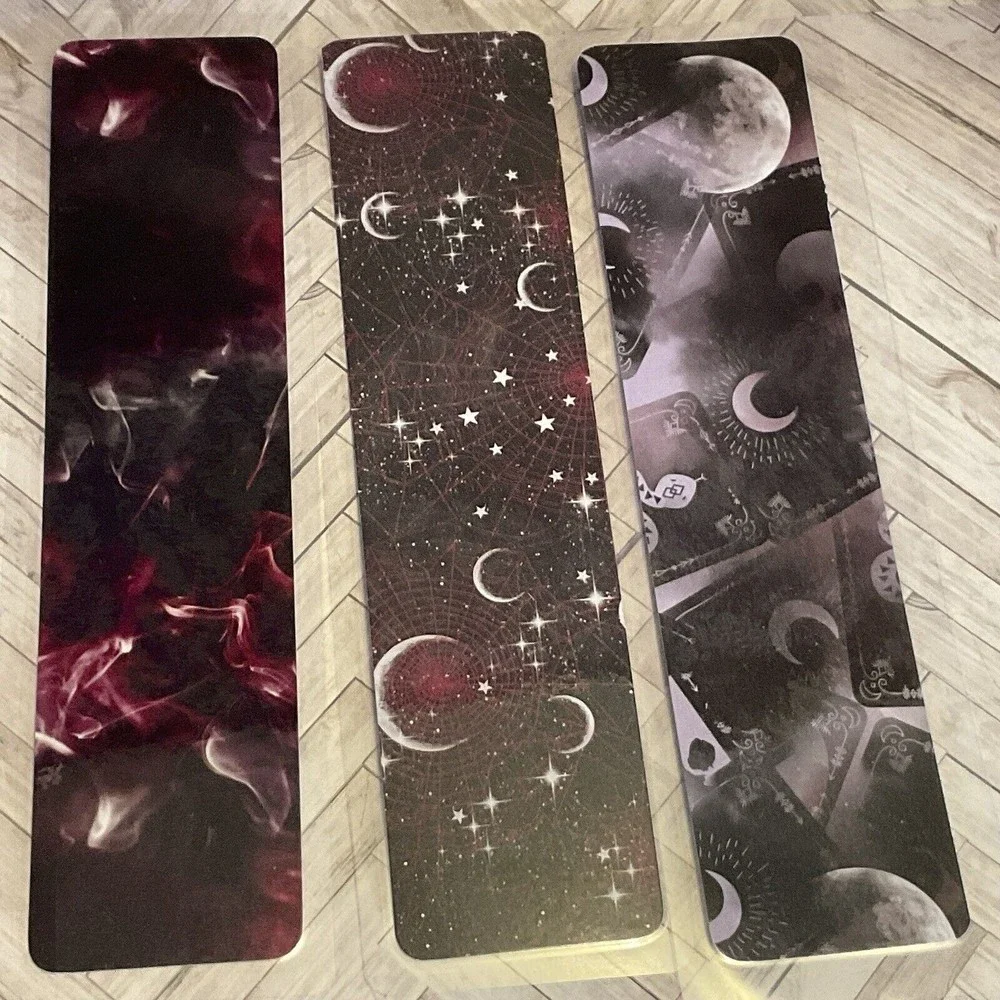 Eclipse Dark Magic LAMINATED BOOKMARKS Set Of 3 Double Sided